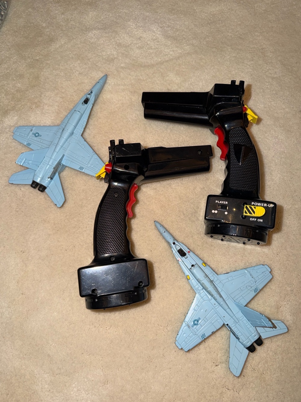 1990 ERTL Force One Air Strike Command RADAR Airplane partial Playset